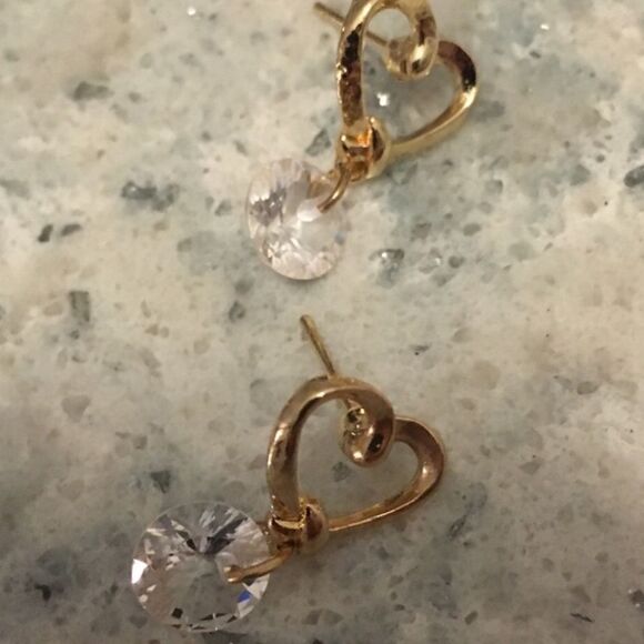 🌸Pretty Gold quartz Earrings  - Picture 4 of 8